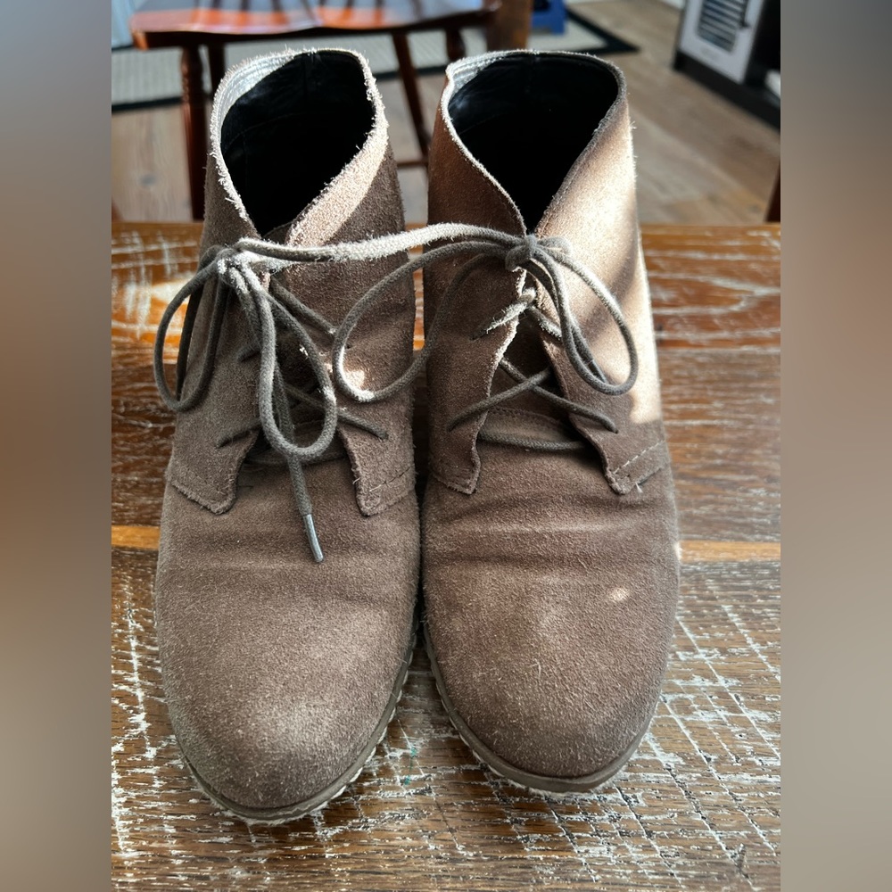 Franco Sarto wedge booties